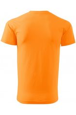 Tričko vyšší gramáže unisex, mandarinková oranžová, XL