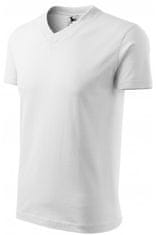 Malfini Tričko s krátkým rukávem, středně hrubé, bílá, XL