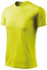 Malfini Sportovní tričko pro děti, neonová žlutá, 134cm / 8let