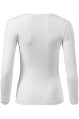 Malfini Dámské triko s dlouhými rukávy, bílá, 2XL