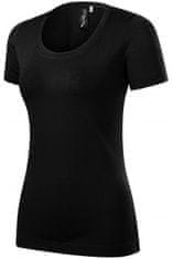 Malfini Dámské triko z Merino vlny, černá, XL