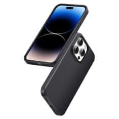 shumee Flexibilní silikonové pouzdro na telefon pro iPhone 14 Pro Protective Case černé