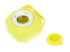 InnoVibe Kartáč s dávkovačem mýdla - Žlutý