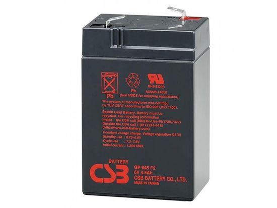 CSB | Záložní baterie GP 645 CSB 6V/4,5Ah