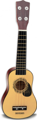 Bontempi  Dřevěné ukulele se 4 strunami 52,5 x 16,9 x 6,4 cm
