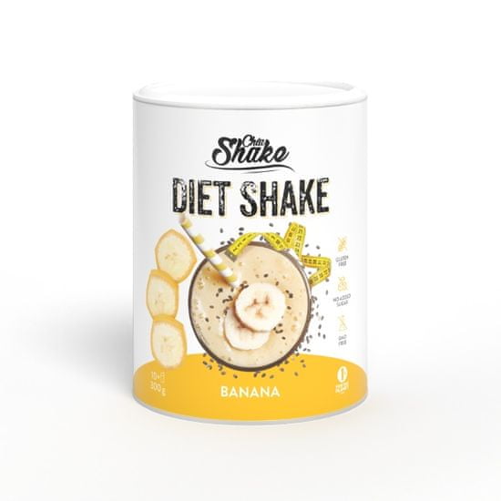 Chia Shake dietní koktejl banán, 10 jídel, 300g