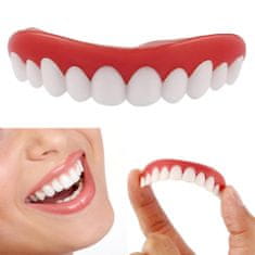 InnoVibe Umělé bílé zuby na horní patro