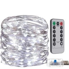 InnoVibe LED studený bílý světelný řetěz - 30 m, 300 LED
