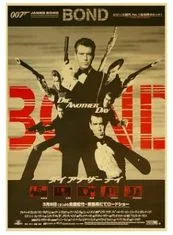 Tie Ler  Plakát James Bond Agent 007, Pierce Brosnan, Die Another Day č.078, 42x 30cm 