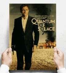 Tie Ler  Plakát James Bond Agent 007, Daniel Craig, Quantum of Solace č.205, 29.7 x 42 cm 