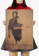 Tie Ler  Plakát Supernatural, Lovci duchů č.118, 50.5 x 35 cm 