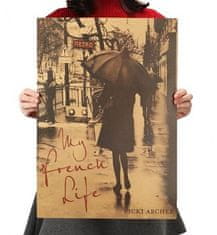 Tie Ler  Plakát My French Life 51,5x36cm 
