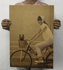Tie Ler  Plakát Audrey Hepburn 51,5x36cm Vintage č.9 