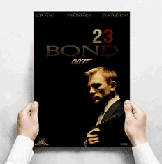 Tie Ler  Plakát James Bond Agent 007, Daniel Craig, Skyfall č.166, 29.7 x 42 cm 
