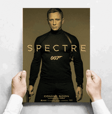 Tie Ler  Plakát James Bond Agent 007, Daniel Craig, Spectre č.163, 29.7 x 42 cm 