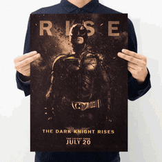Tie Ler  Plakát The Dark Knight, Temný rytíř, Batman č.193, 50.5 x 35 cm 