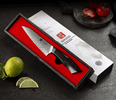 Xinzuo  Víceúčelový nůž 5" XINZUO ŠIGA 67 vrstev damaškové oceli 