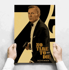 Tie Ler  Plakát James Bond Agent 007, Daniel Craig, No Time to Die č.170, 29.7 x 42 cm 