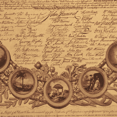 Tie Ler  Plakát deklarace nezávislosti, č.210, 50.5 x 36 cm 
