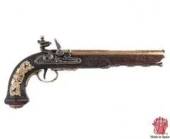 Denix  Křesadlová pistole, mistr Versailles, Boutet 1810 