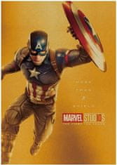 Tie Ler  Plakát Marvel Avengers 4 Endgame, Captain America č.137, 51.5 x 36 cm 