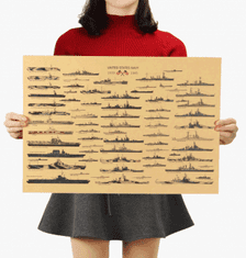 Tie Ler  Plakát tablo US Navy 2. světová válka, č.024, 51.5 x 36 cm 