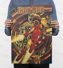 Tie Ler  Plakát Marvel Iron Man 4 č.134, 51.5 x 36 cm 