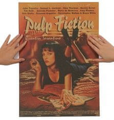 Tie Ler  Plakát Pulp Fiction, Uma Thurman č.061, 51.5 x 36 cm 