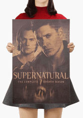 Tie Ler  Plakát Supernatural, Lovci duchů č.197, 50.5 x 35 cm 