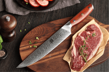 Xinzuo  Kuchyňský nůž 8.5" XINZUO AIČI 67 vrstev damaškové oceli
