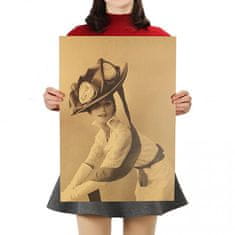 Tie Ler  Plakát Audrey Hepburn 51,5x36cm Vintage č.15 