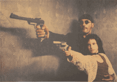 Tie Ler  Plakát Leon, Jean Reno a Natalia Portman č.199, 35.5 x 51 cm 