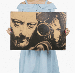 Tie Ler  Plakát Leon, Jean Reno a Natalia Portman č.069, 35.5 x 51 cm 