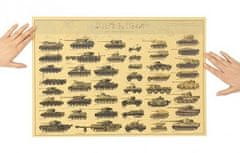 Tie Ler  Plakát tablo vylodění v Normandii č.052, 51.5 x 36 cm 