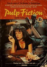 Tie Ler  Plakát Pulp Fiction, Uma Thurman č.090, 50.5 x 36 cm 
