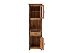 Woodkings  Vysoká koupelnová skříňka Gautama z recyklovaného dřeva 