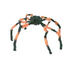 funny fashion Velký pavouk černooranžový 100cm
