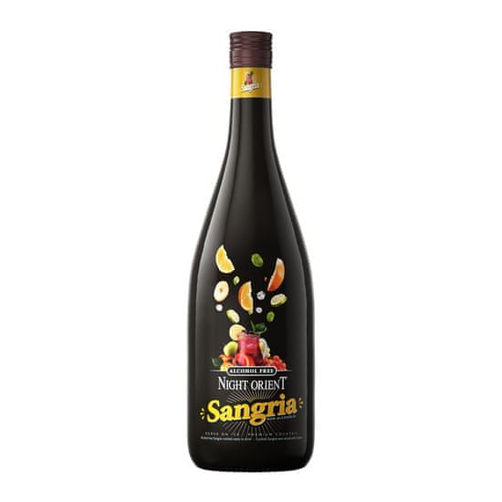 Night Orient Sangria 1,0L - Nealkoholický bezlepkový koktejl 0,0% alk.