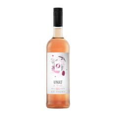 VINA'0° Le Rosé 0,75L (BIO) - Nealkoholické růžové tiché víno 0,0% alk.