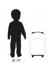 Vadobag Chlapecký cestovní kufr na kolečkách Blesk McQueen - Auta