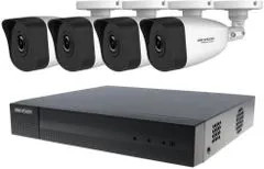 Hikvision HiWatch Network KIT - 4x kamery HWI-B140H(C) + 1x NVR HWN-2104MH-4P(C) (HWN-2104MH-4P(C)HWI-B140H(C))