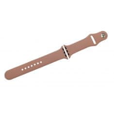 Drakero Silikonový pásek pro Apple Watch růžový 38/40/41 mm, S