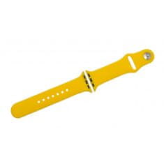Drakero Silikonový pásek pro Apple Watch žlutý 42/44/45 mm, L
