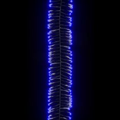 Vidaxl Světelný LED řetěz se 2 000 LED diodami modrý 40 m PVC