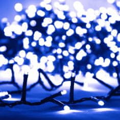 Vidaxl Kompaktní LED řetěz s 1 000 LED diodami modrý 10 m PVC