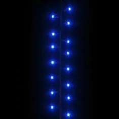Vidaxl Kompaktní LED řetěz s 1 000 LED diodami modrý 10 m PVC