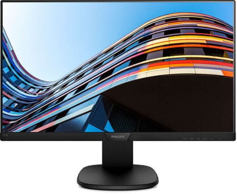 Kancelářský monitor Philips 243S7EHMB vhodný pro grafické programy vývojáře designéry kreativce kompatibilita Full HD rozlišení NTSC 2× 2W reproduktory 