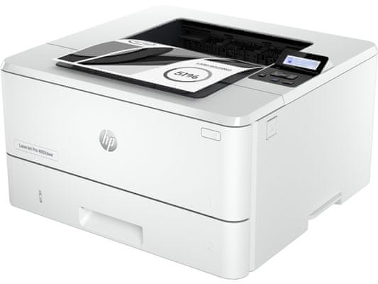 Nyomtató HP Laserjet Pro 4002dwe fekete-fehér lézer alkalmas irodai, otthoni nyomtató USB gigabit Wi-Fi Bluetooth tálca LCD kijelző