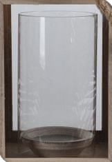 Home&Styling Lucerna LEAF DESIGN - na svíčku, 18x26 cm