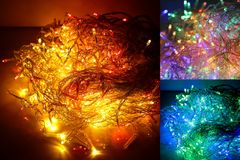 VELMAL Vánoční světelný závěs 23 m, 500 LED, 3.72W mix barev
